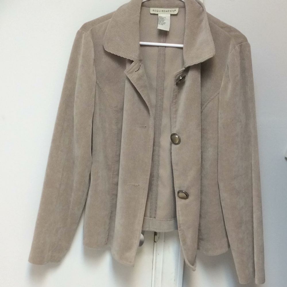 Super soft corduroy blazer. Sz L
